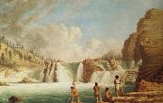 Kane Paul Falls at Colville oil painting on canvas